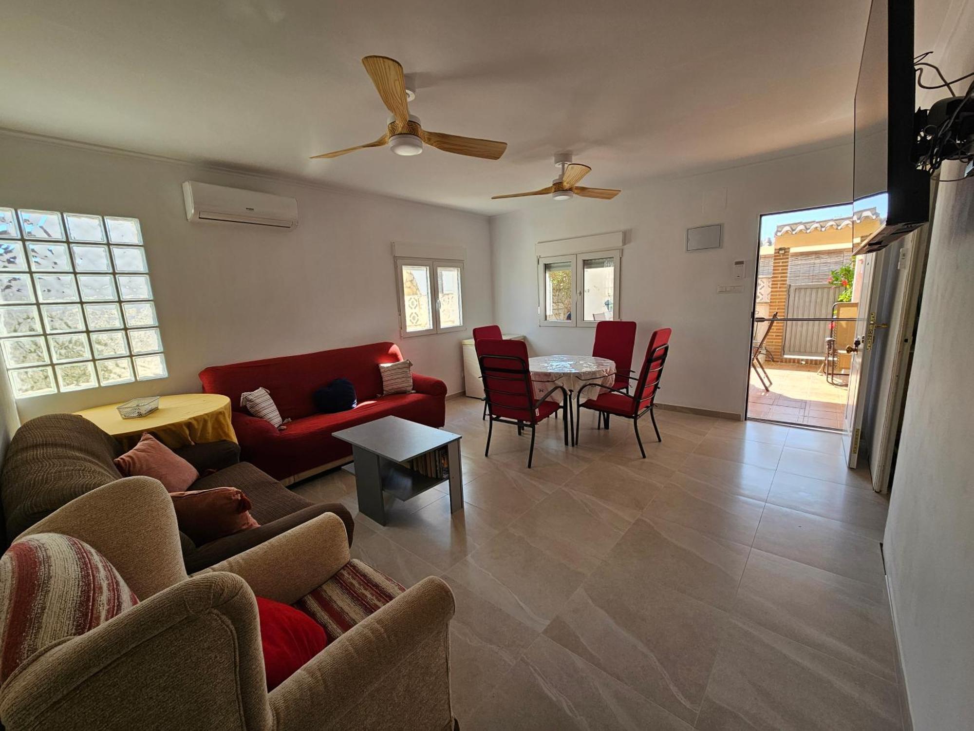 فيلا Casa De Playa En Oliva Al Lado Del Met Y Campo De Golf المظهر الخارجي الصورة