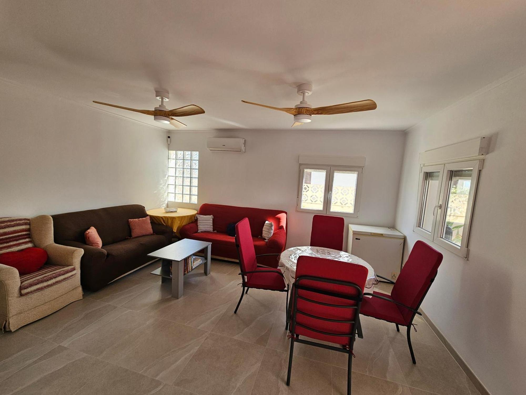 فيلا Casa De Playa En Oliva Al Lado Del Met Y Campo De Golf المظهر الخارجي الصورة