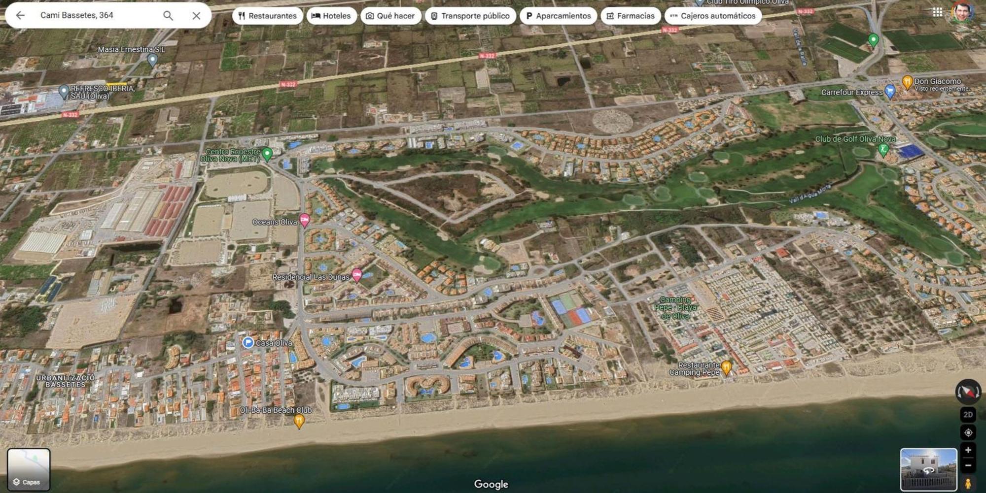 فيلا Casa De Playa En Oliva Al Lado Del Met Y Campo De Golf المظهر الخارجي الصورة